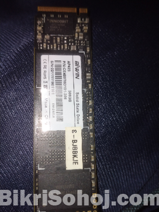 256GB Nvme m.2 SSD (BWIN) original